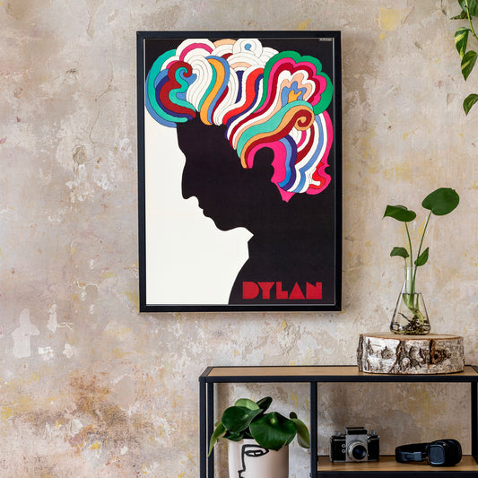 Bob Dylan Psychedelic Advertising Print