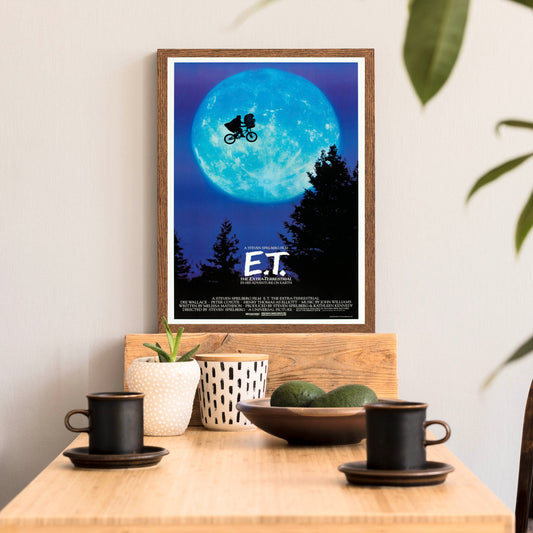 ET The Extra Terrestrial Steven Spielberg Classic Print ready to frame A5/A4/A3