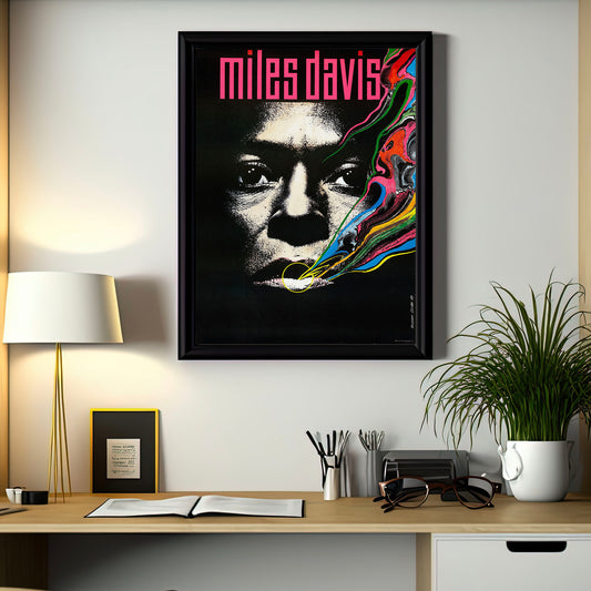 Miles Davis Jazz Promotional Retro Poster A5/A4/A3