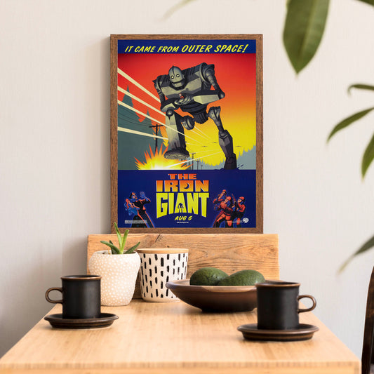 The Iron Giant It Came From Outer Space Classic Print ready to frame A5/A4/A3