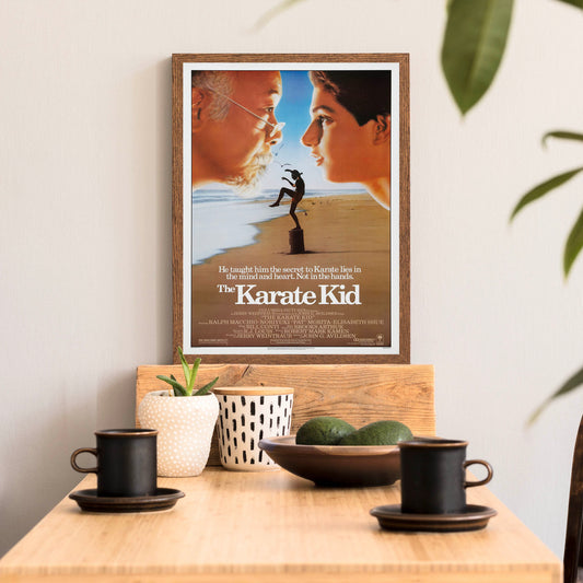 The Karate Kid Ralph Macchio Classic 1980s Print ready to frame A5/A4/A3